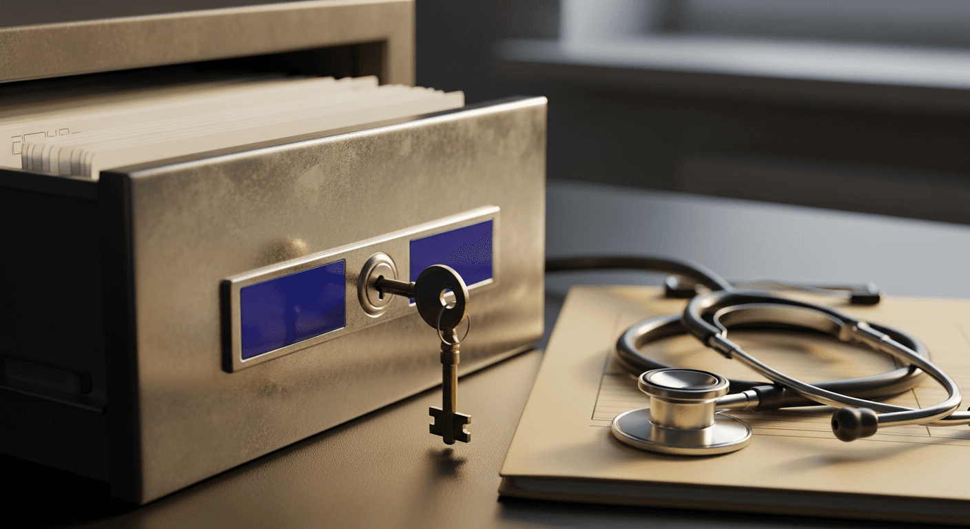Header image for the article: HIPAA-Compliant Agents on Google Cloud: a Reference Architecture
